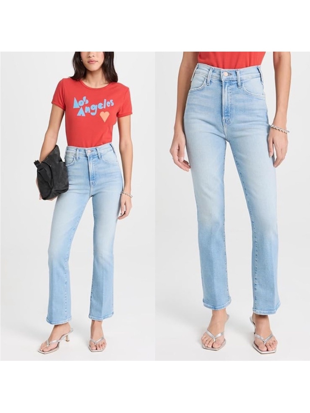 Mother The Hustler Ankle High Rise Jeans in California Cruiser Size 27